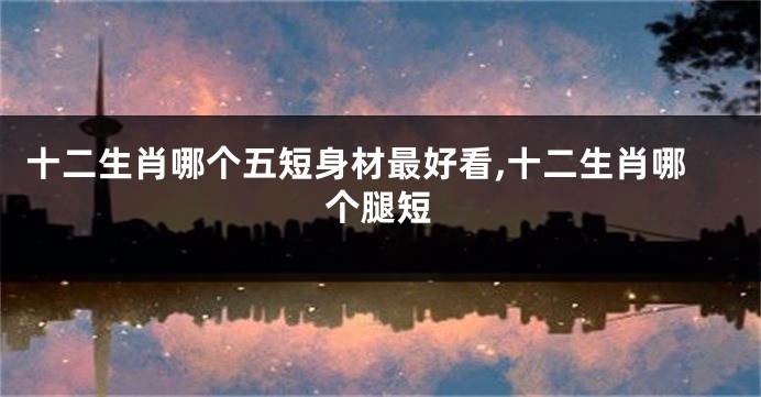 十二生肖哪个五短身材最好看,十二生肖哪个腿短