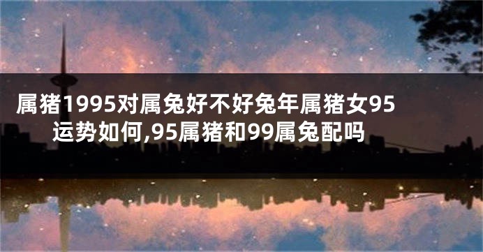 属猪1995对属兔好不好兔年属猪女95运势如何,95属猪和99属兔配吗