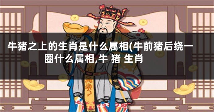 牛猪之上的生肖是什么属相(牛前猪后绕一圈什么属相,牛 猪 生肖