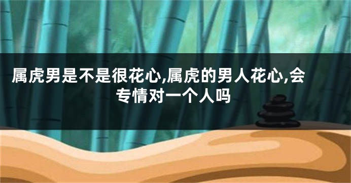 属虎男是不是很花心,属虎的男人花心,会专情对一个人吗