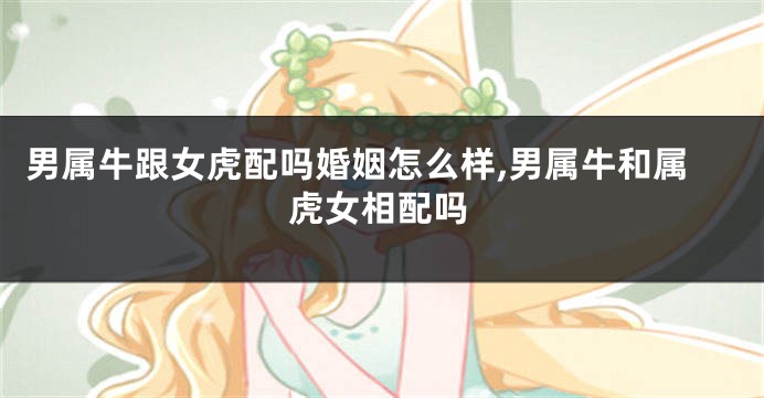 男属牛跟女虎配吗婚姻怎么样,男属牛和属虎女相配吗