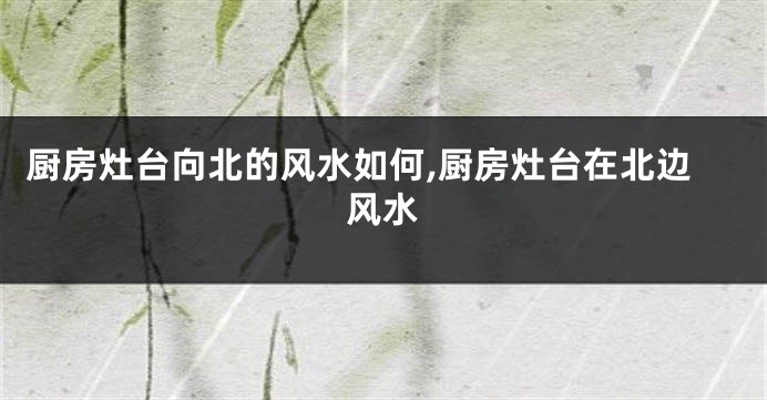 厨房灶台向北的风水如何,厨房灶台在北边风水