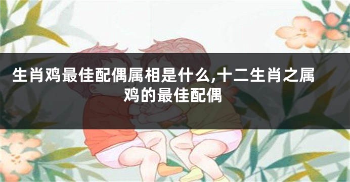 生肖鸡最佳配偶属相是什么,十二生肖之属鸡的最佳配偶