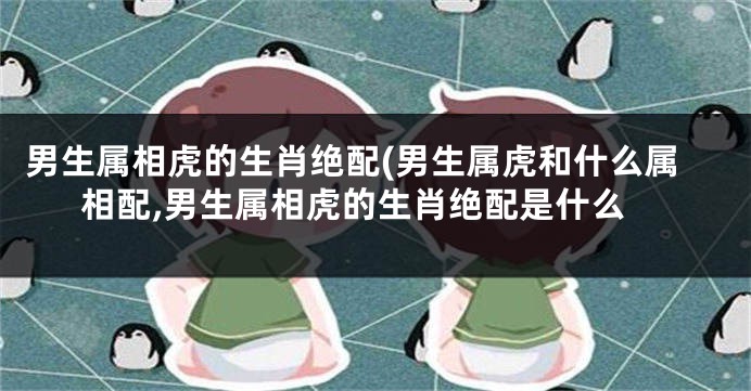 男生属相虎的生肖绝配(男生属虎和什么属相配,男生属相虎的生肖绝配是什么