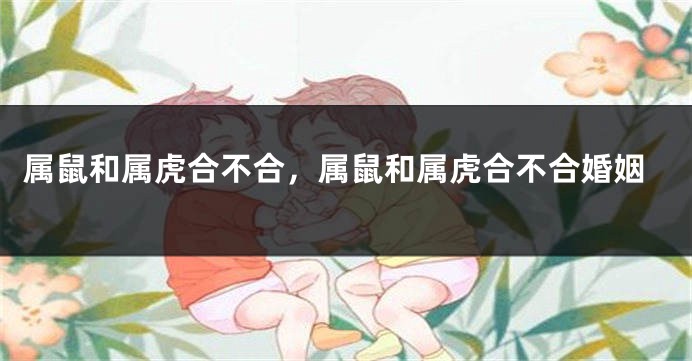 属鼠和属虎合不合，属鼠和属虎合不合婚姻