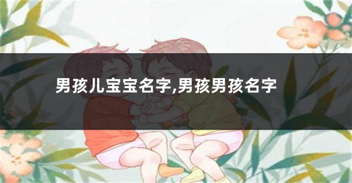 男孩儿宝宝名字,男孩男孩名字