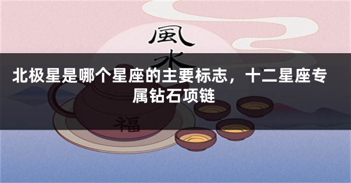 北极星是哪个星座的主要标志，十二星座专属钻石项链