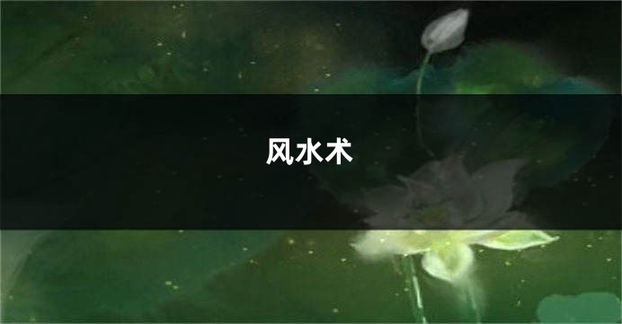 风水术