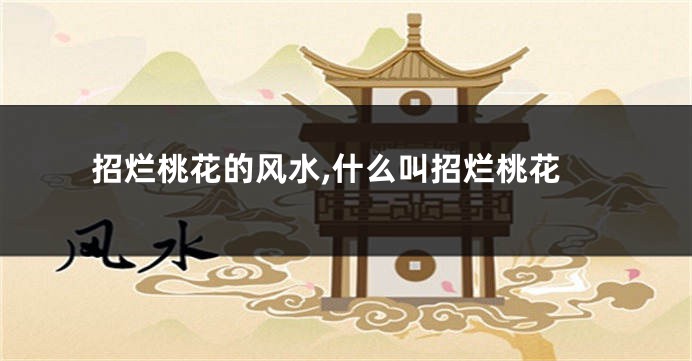 招烂桃花的风水,什么叫招烂桃花