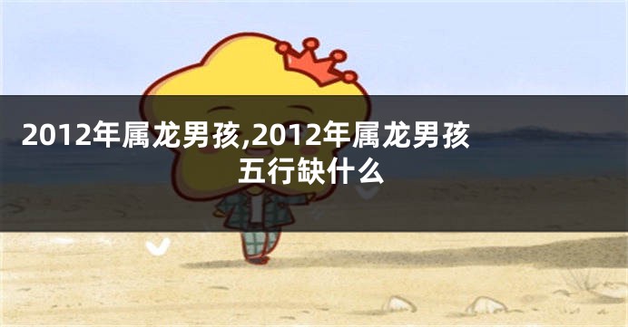 2012年属龙男孩,2012年属龙男孩五行缺什么