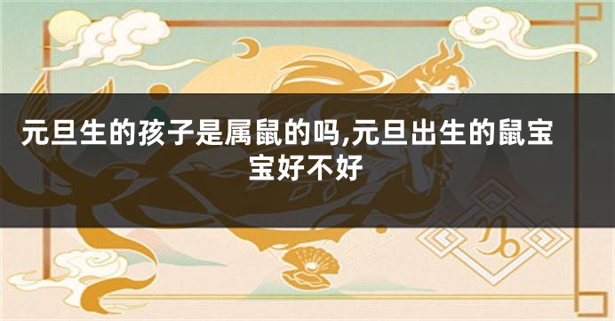 元旦生的孩子是属鼠的吗,元旦出生的鼠宝宝好不好