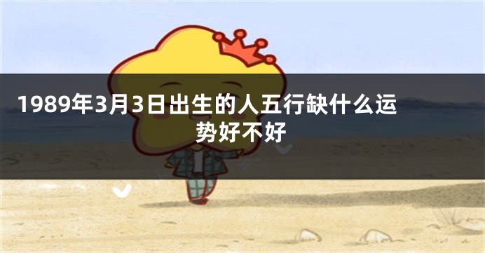 1989年3月3日出生的人五行缺什么运势好不好