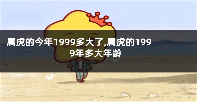 属虎的今年1999多大了,属虎的1999年多大年龄