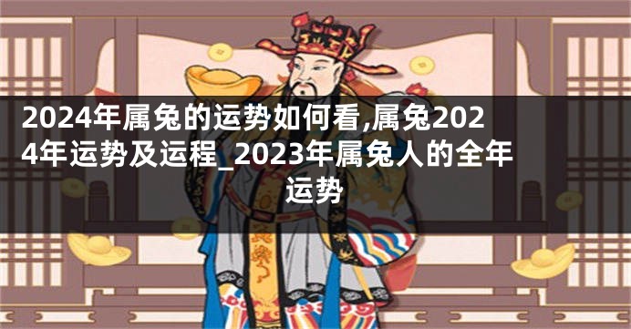 2024年属兔的运势如何看,属兔2024年运势及运程_2023年属兔人的全年运势